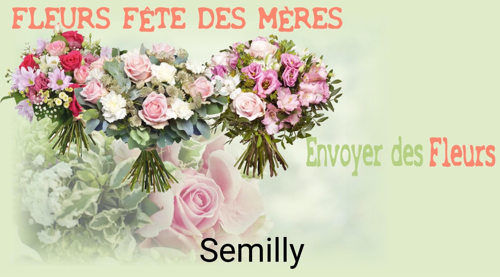 Bouquet de Fête des Mères livré à Semilly